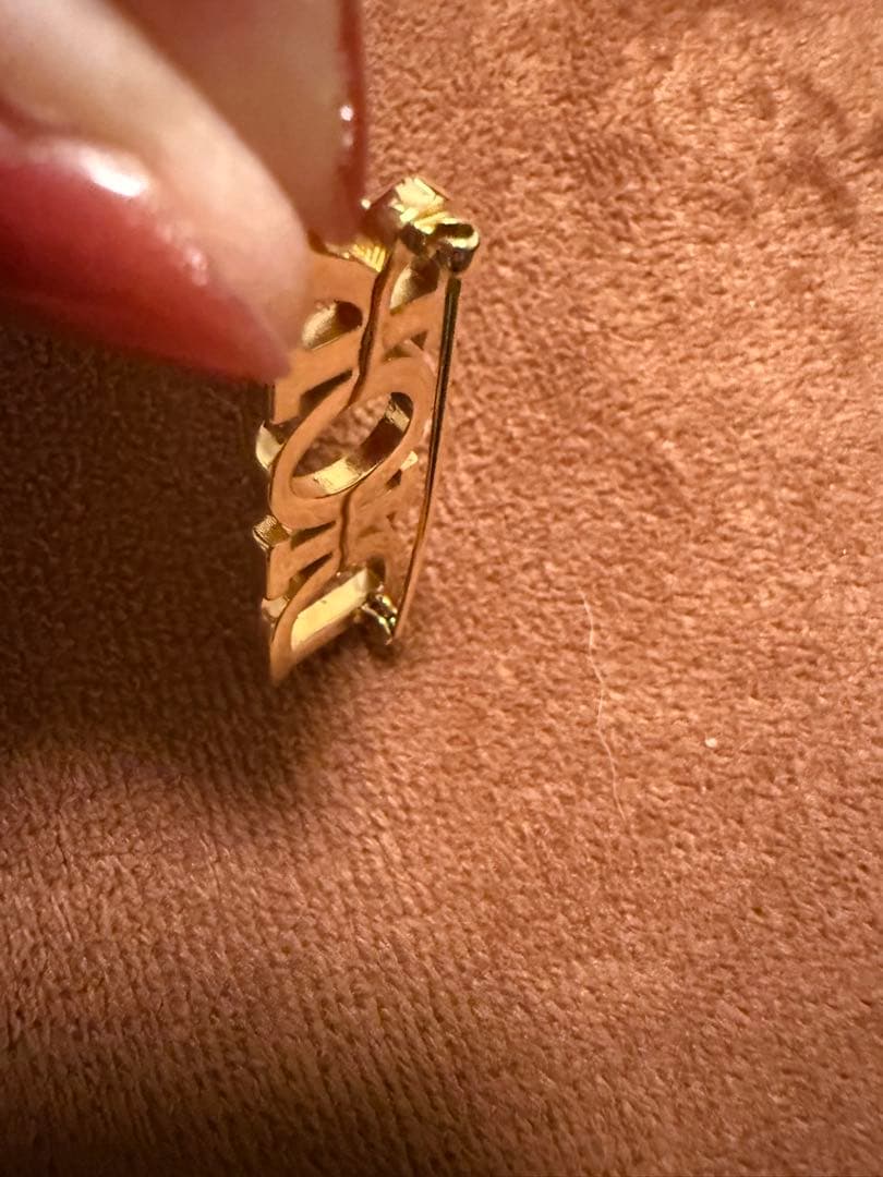 ディオール　ブローチ　美品　キラキラ