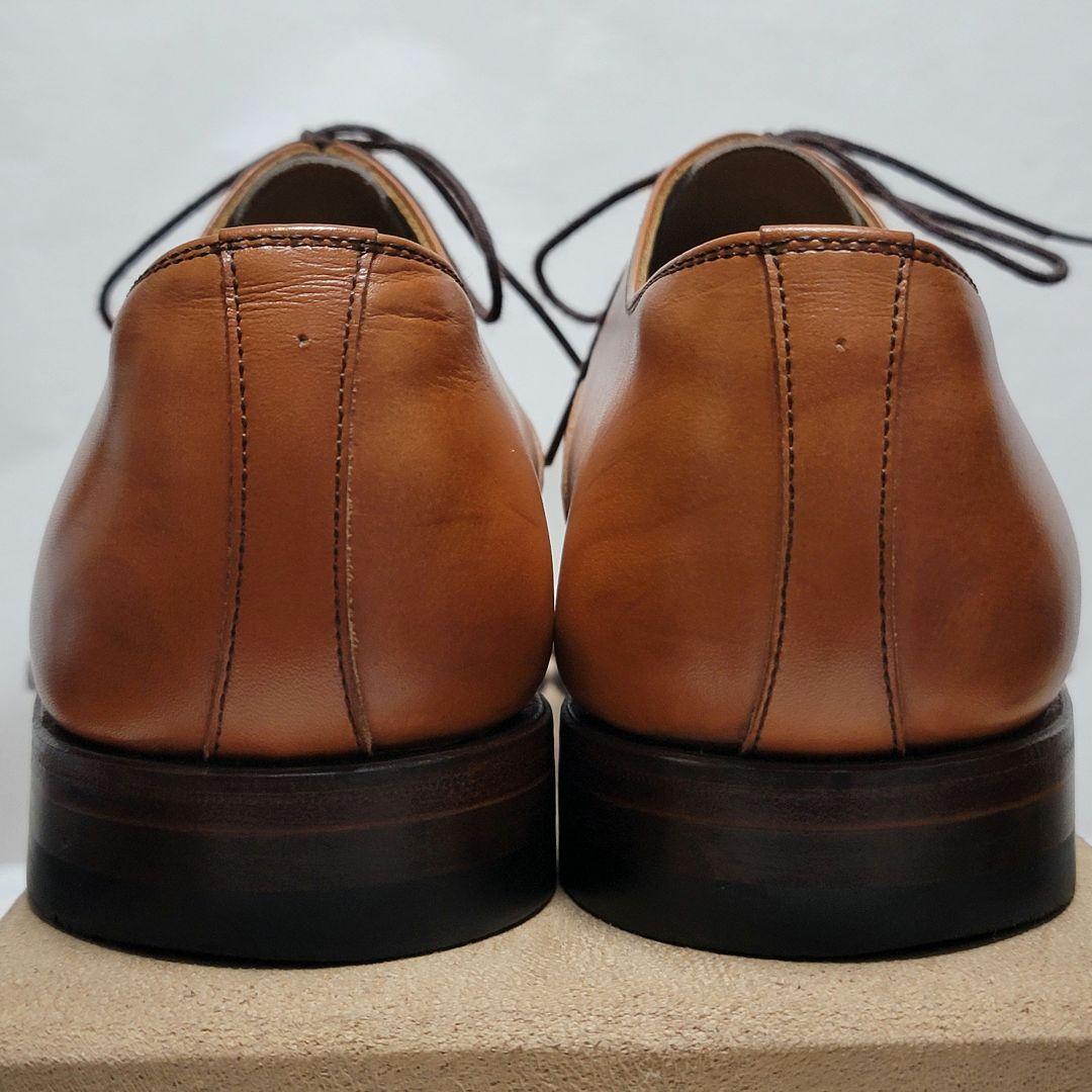 やすさん　スコッチグレイン 内羽根 ストレートチップ