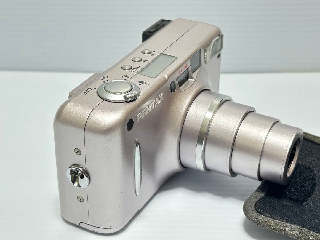 437 完動品 PENTAX ESPIO120SWⅡ フィルムカメラ ピンク
