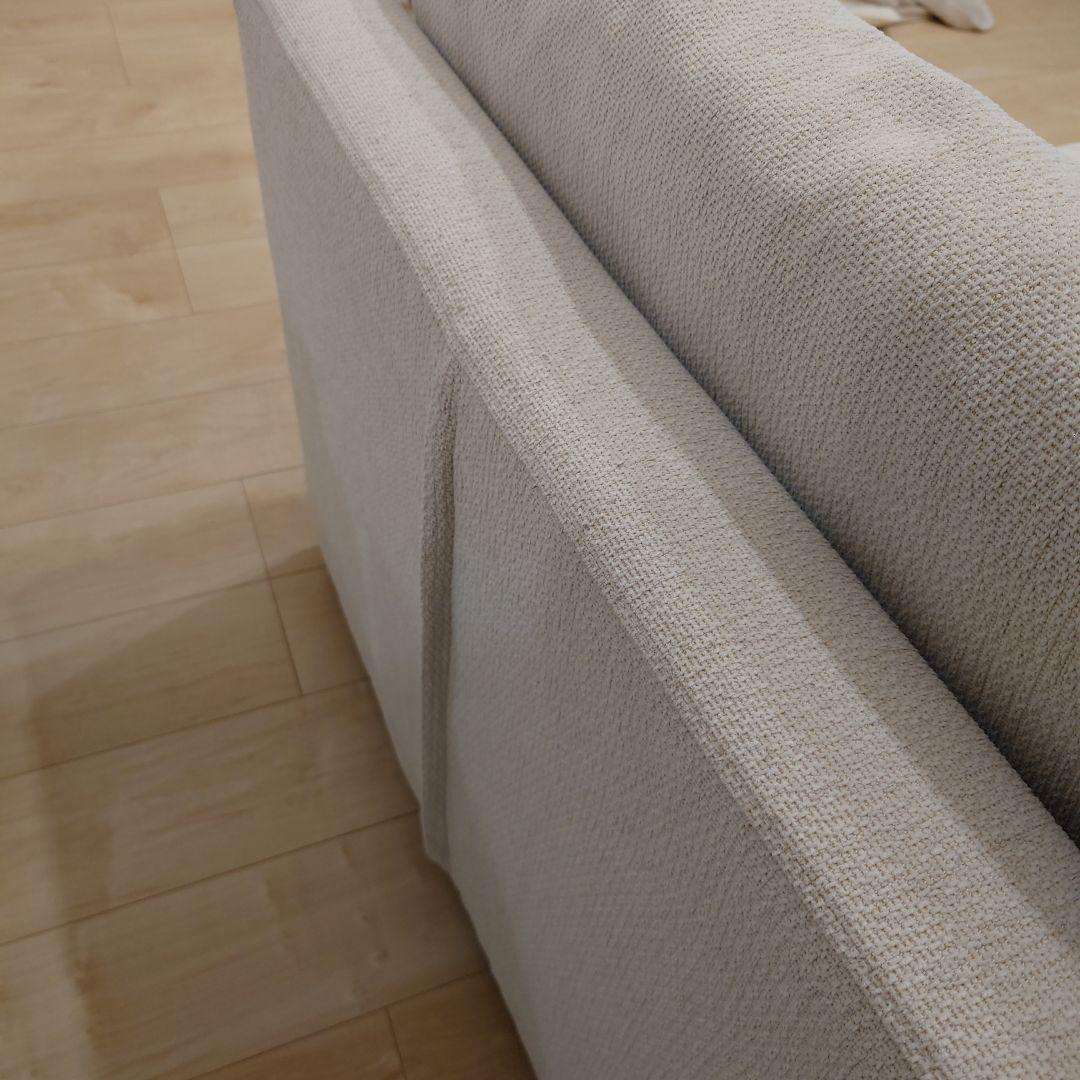 最終【送料込み】KEYUCA　カウチソファ　ベージュ