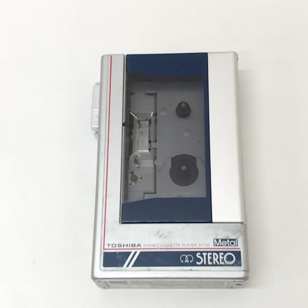 若《WEWXN》当時物　東芝　ステレオカセットプレーヤー KT-S3　ジャンク