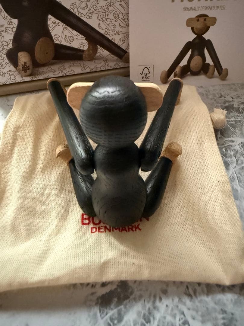 Kay Bojesen カイボイスン モンキーミニ ブラック 正規品