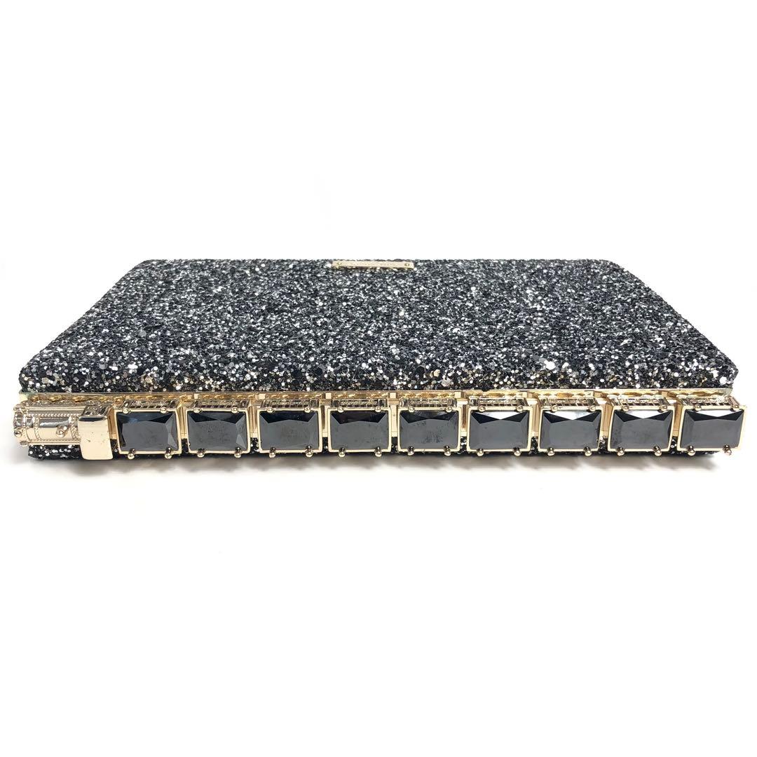 kate spade ケイトスペード クラッチバッグ 汽車 グリッター トレイン