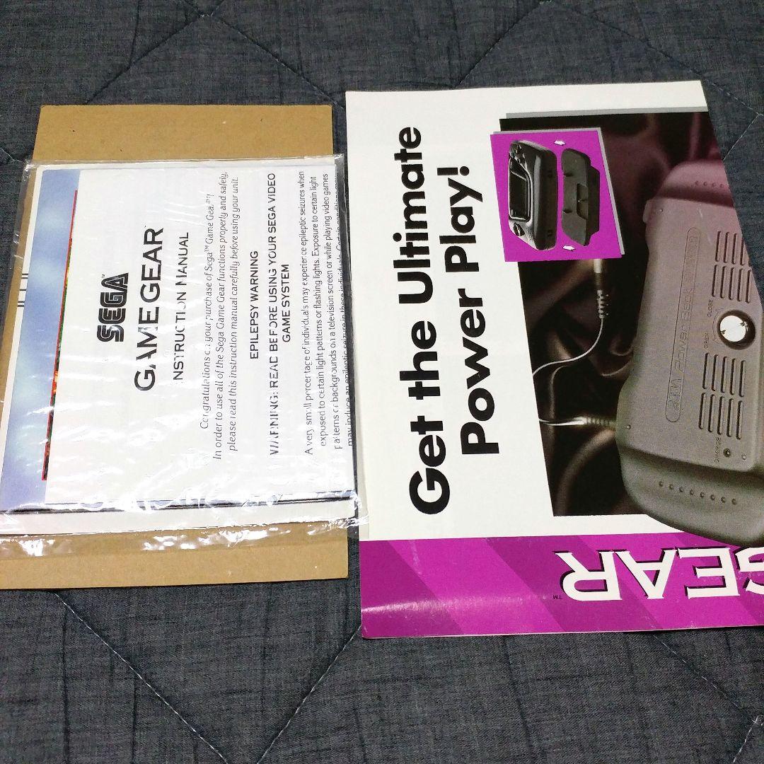 【新品/未使用】北米版 SEGA GAME GEAR ゲームギア本体