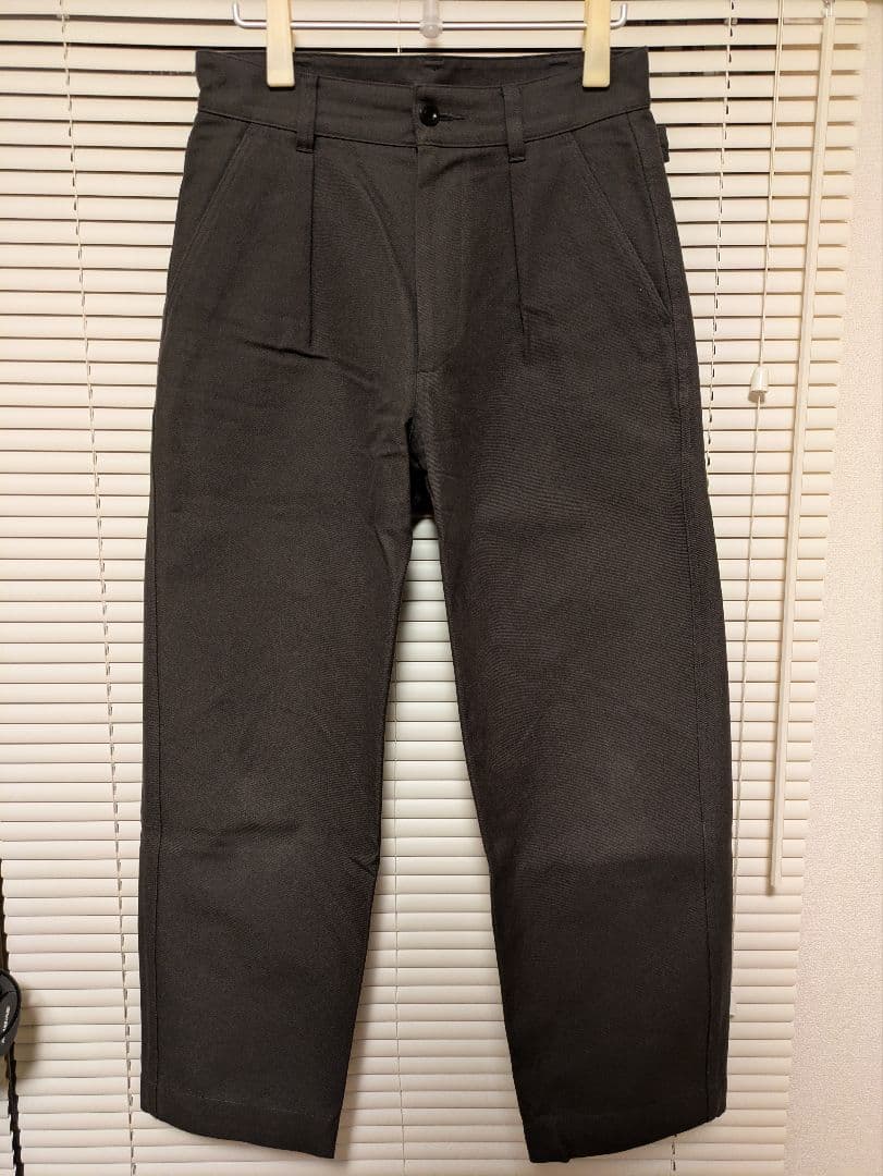 MHL ストレートパンツ M ダークグレー 着浅 メンズ