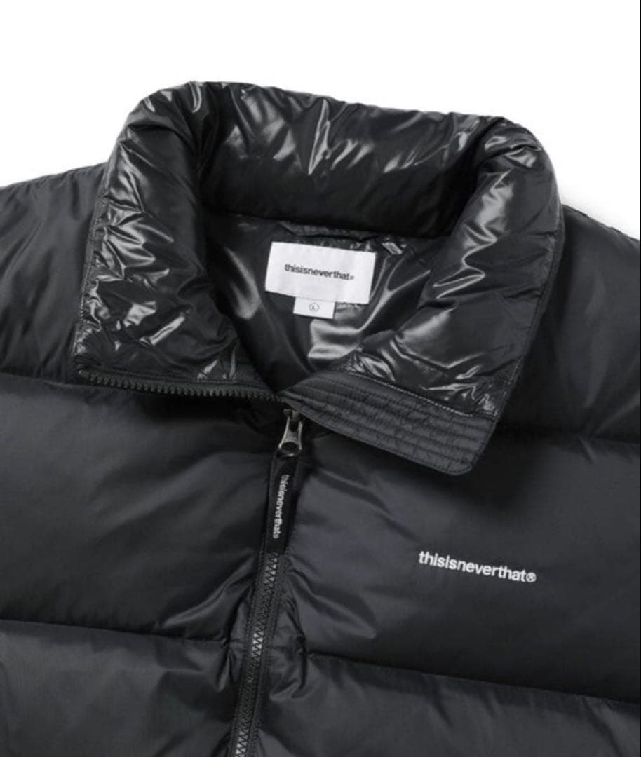 thisisneverthat ダウンジャケット M ブラック
