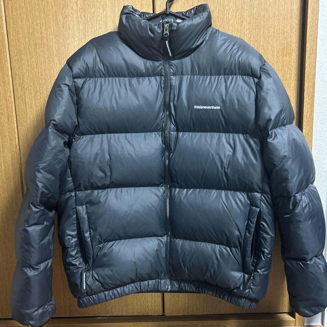 thisisneverthat ダウンジャケット M ブラック