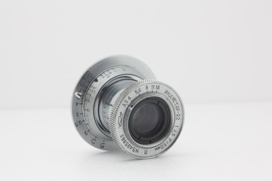 Industar-22 1:3.5 f=50mm 完動品 #309b