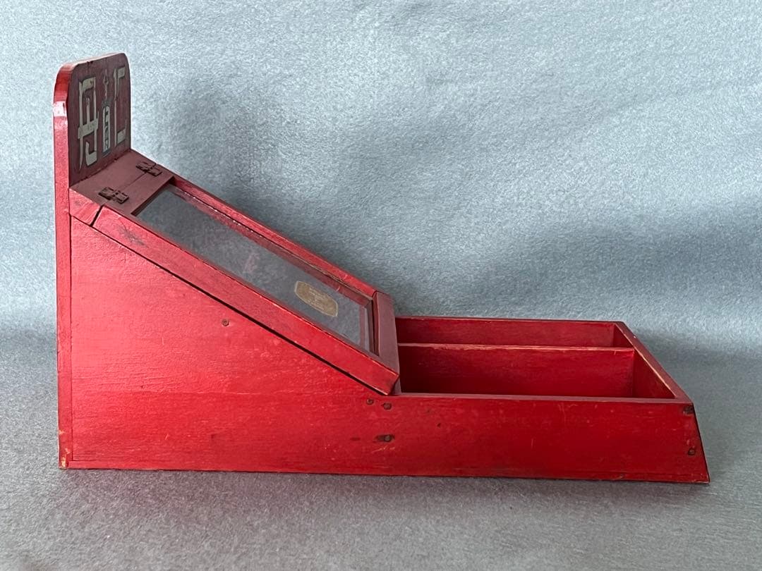 仁丹マッチ　店舗用　ショーケース　戦前　昭和レトロ