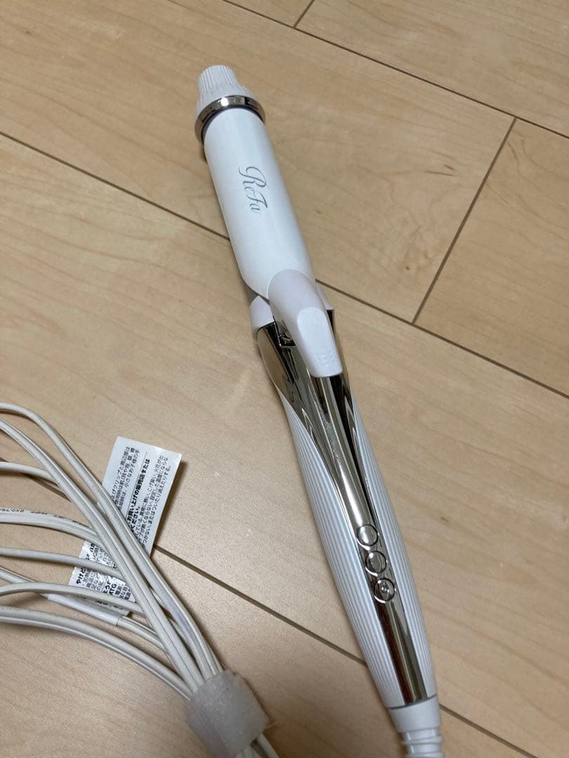 リファカールヘアアイロン ホワイト32mm