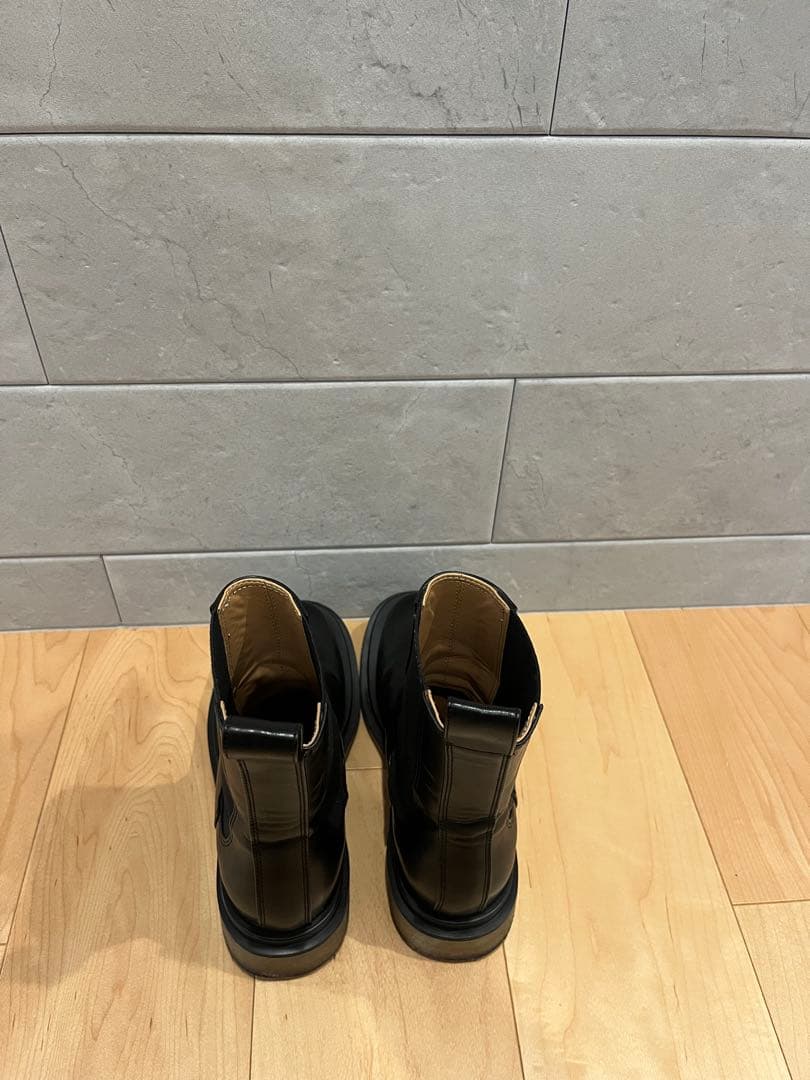 TODAYFUL Leather Middle Boots 38 サイドゴア