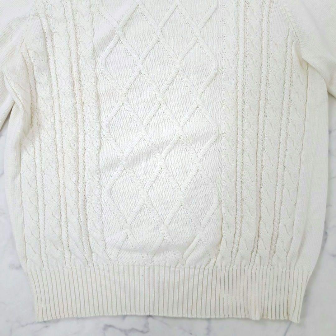 ブルネロクチネリ ニット セーター コットン ケーブルニット 46