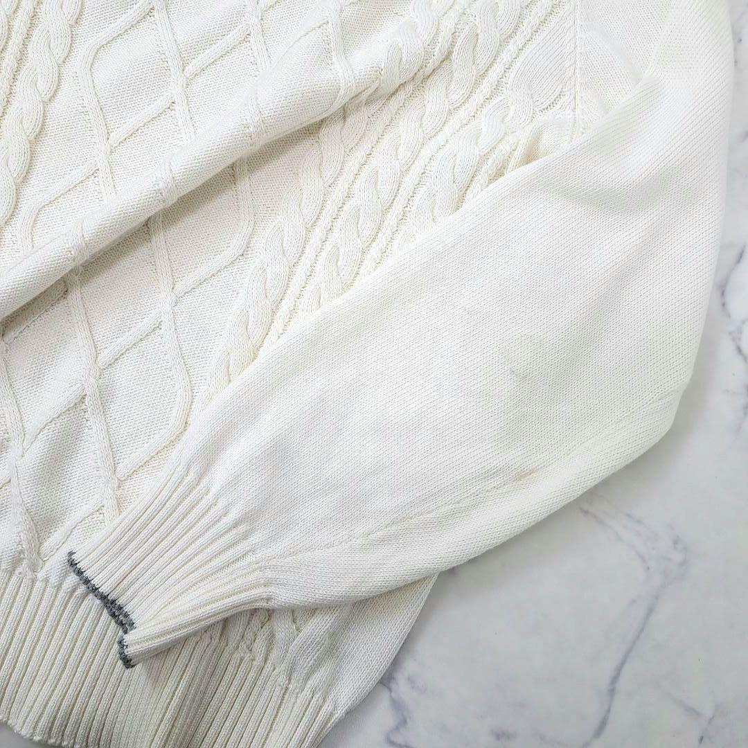 ブルネロクチネリ ニット セーター コットン ケーブルニット 46