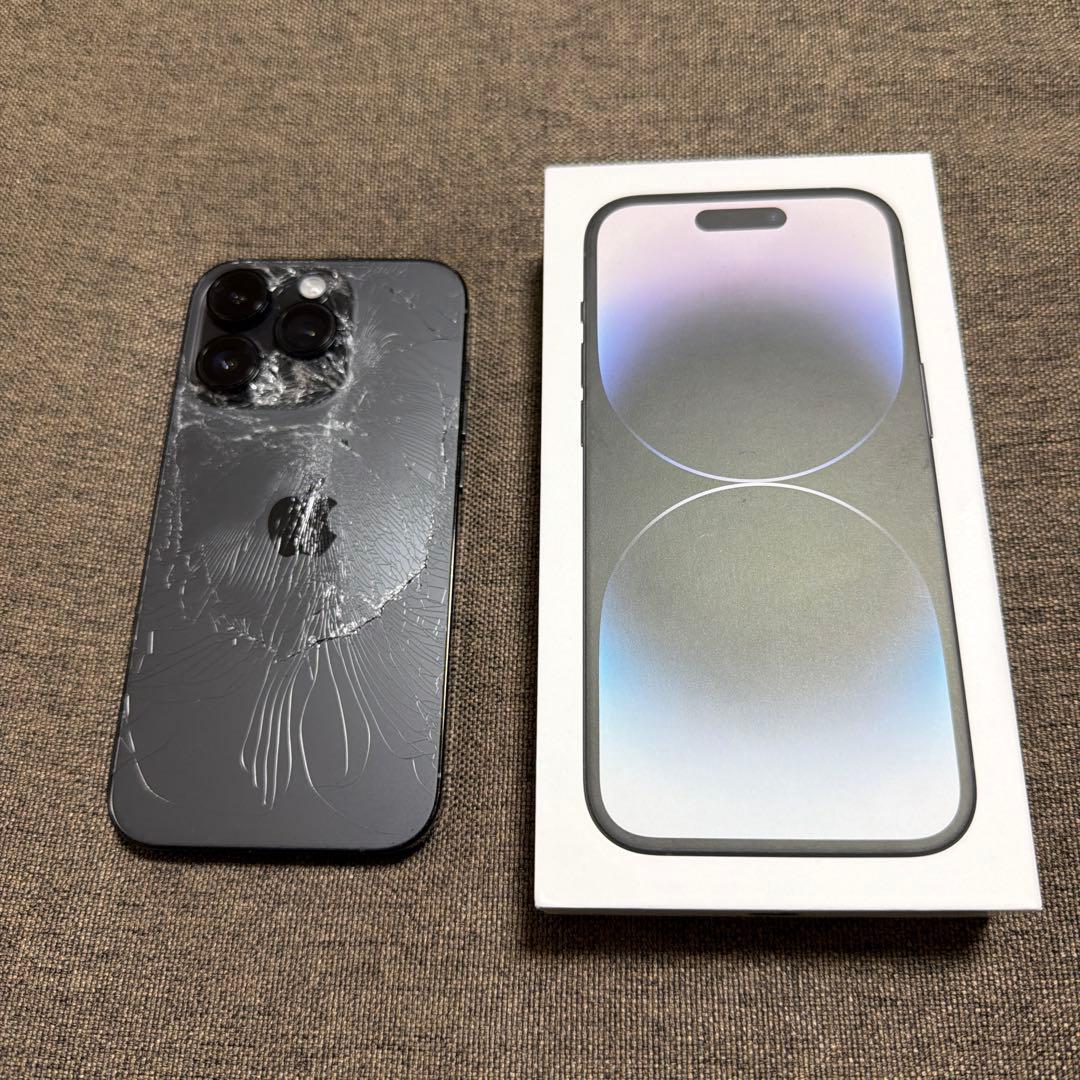 ジャンク Apple iPhone 14 Proスペースブラック