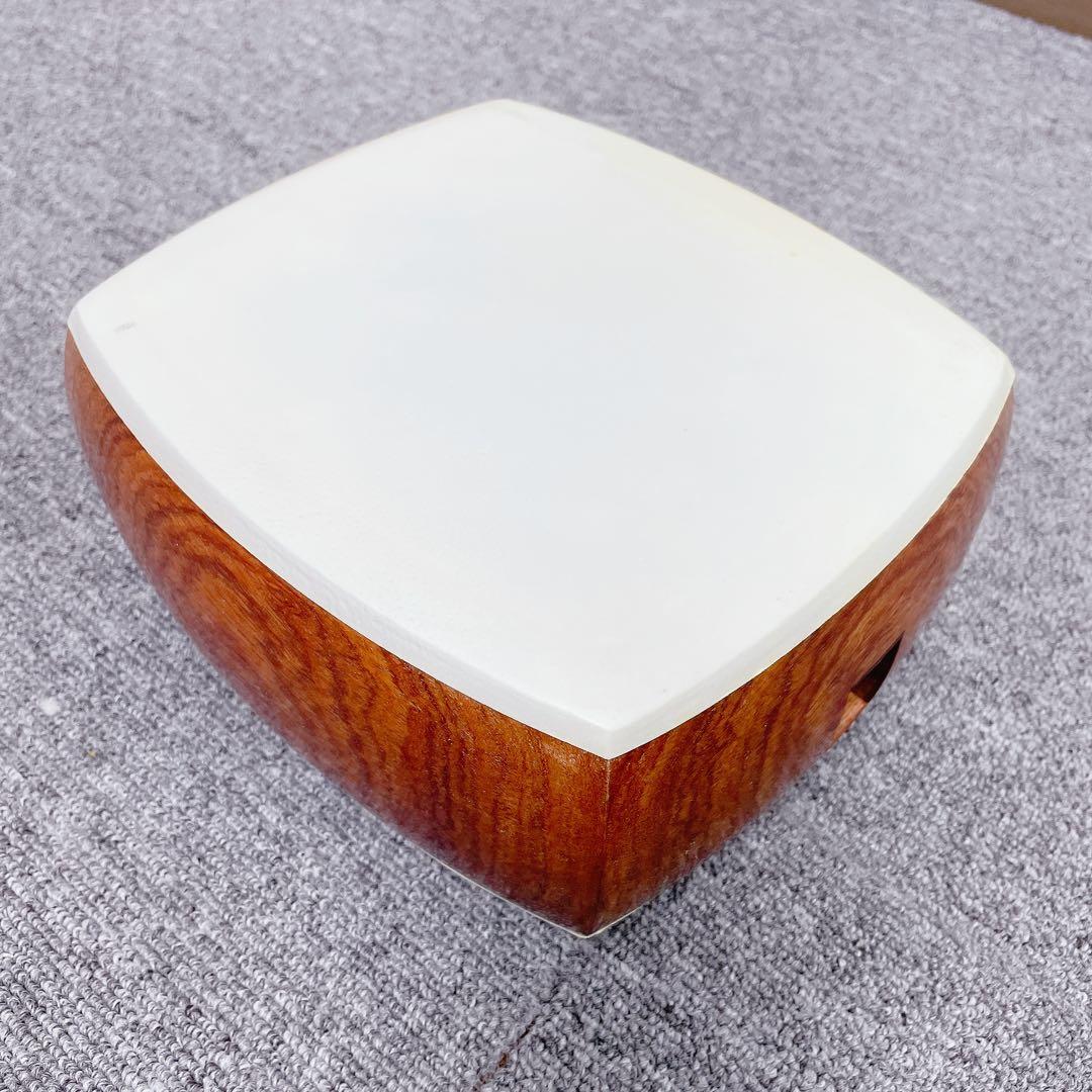 三味線 トチ入り紅木 二本溝 金細 細棹 子持ち綾杉胴 紅木 糸巻き k9