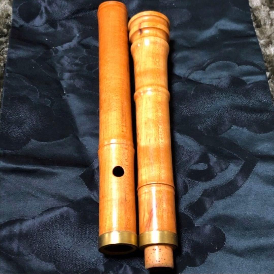 尺八 琴古流 一尺八寸管 【音出し確認済み 正律D管】
