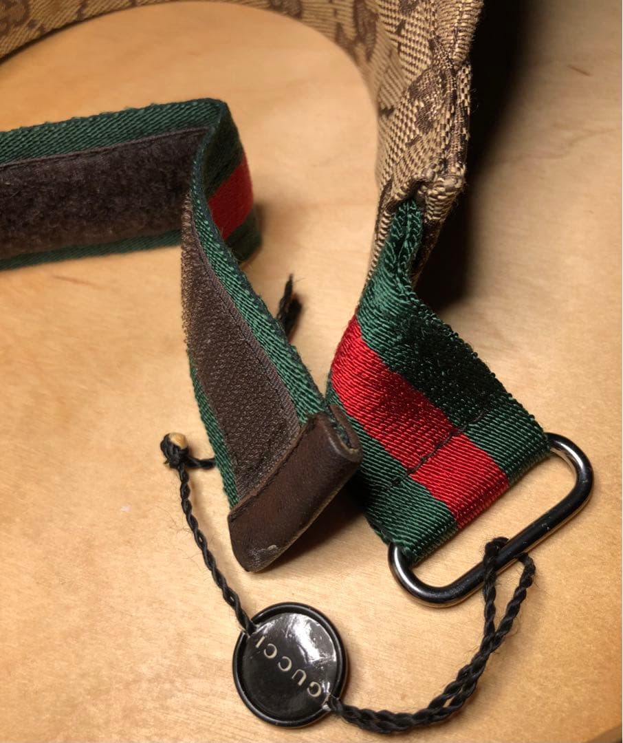 GUCCI GGパターンサンバイザー 美品 ビンテージ ゴルフ
