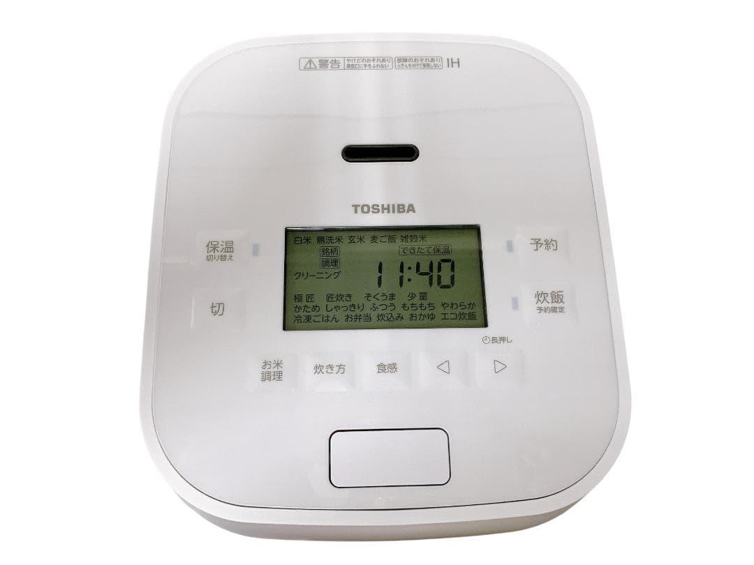 TOSHIBA IH炊飯器 RC-10HGX ホワイト