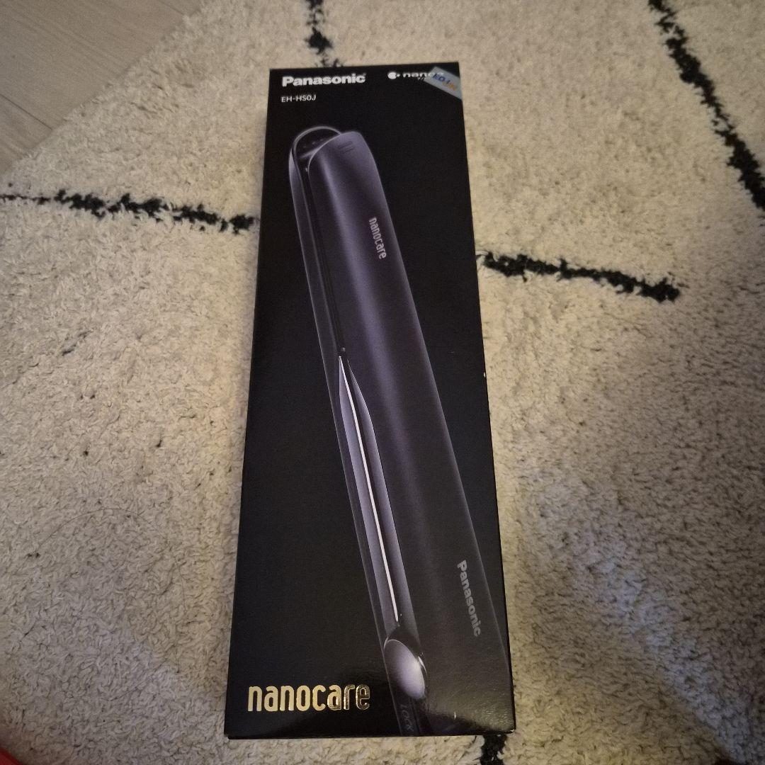 ヘアアイロン Panasonic nanocare EH-HS0J-K BLACK