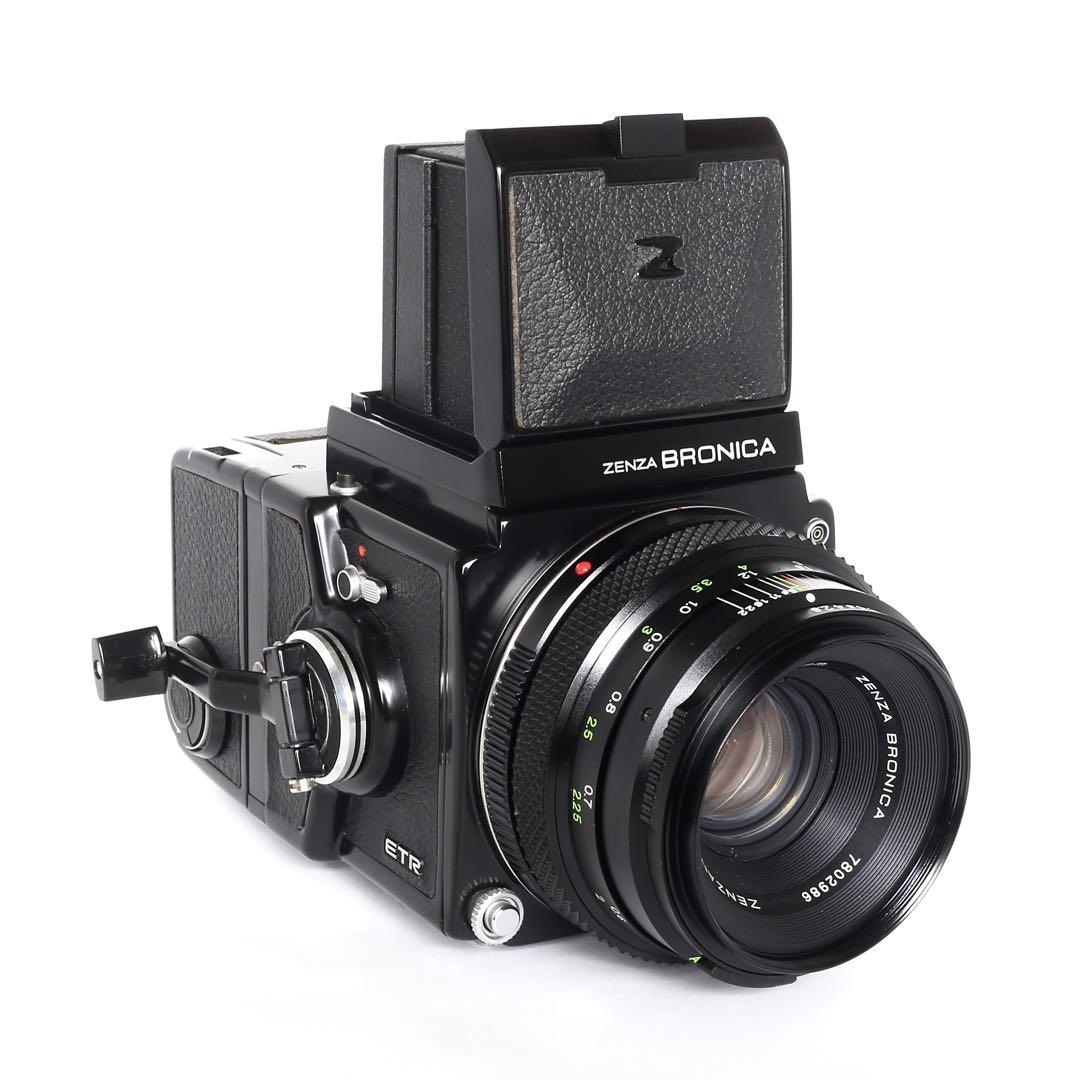 Zenza Bronica ETR 中判フィルムカメラ 75mmレンズ