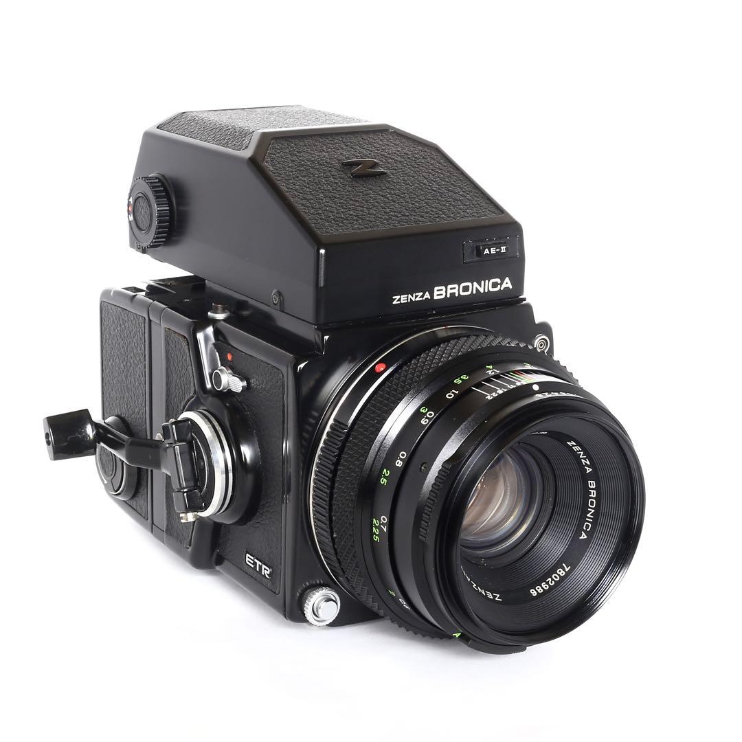 Zenza Bronica ETR 中判フィルムカメラ 75mmレンズ