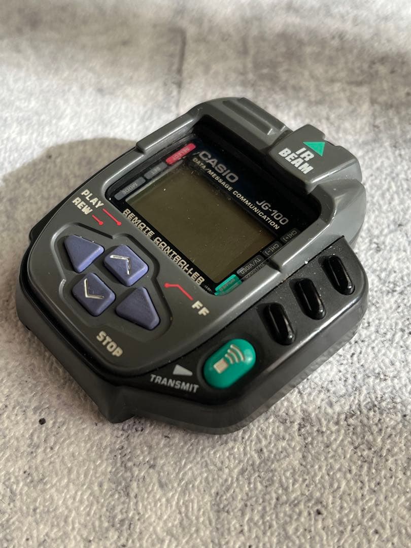 CASIO JG-100 サイバークロス 赤外線リモコン ジャンク