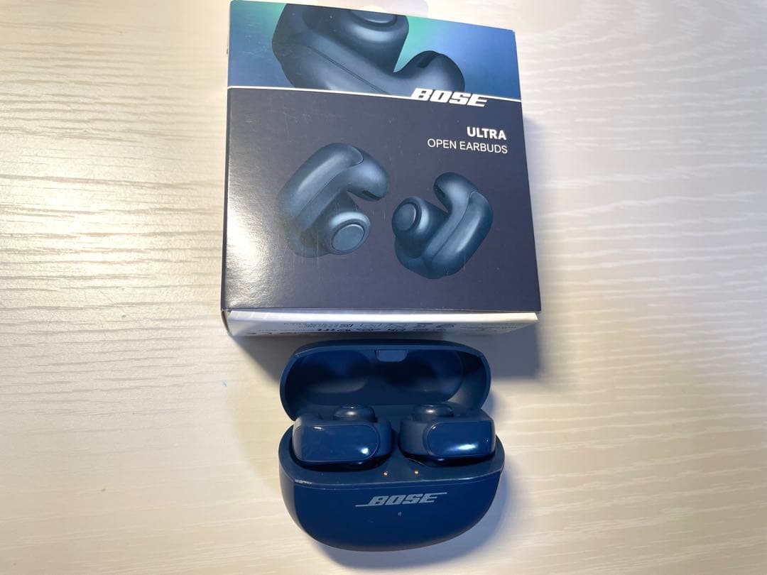 Bose Ultra Open Earbuds ルナブルー ワイヤレスイヤホン