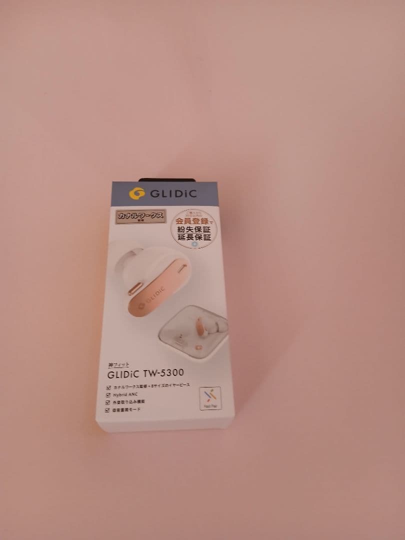 GLIDiC TW-5300 神フィット ワイヤレスイヤホン 未使用