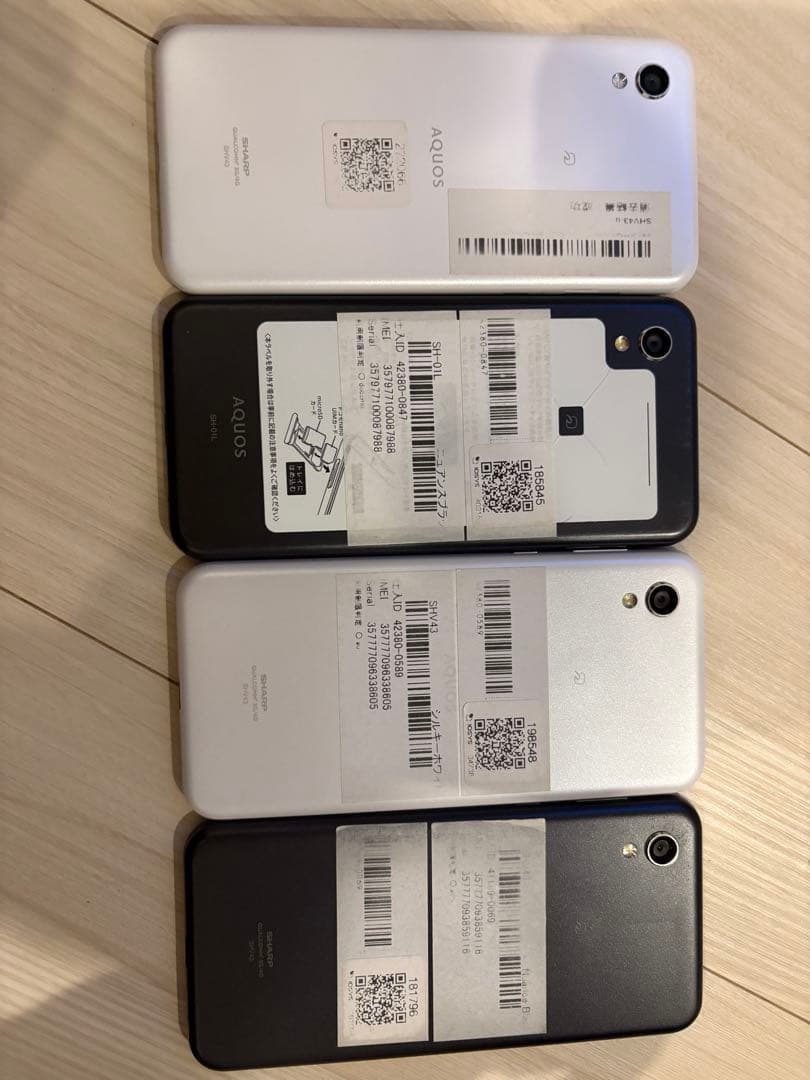 AQUOS sense2 ４台まとめ売り