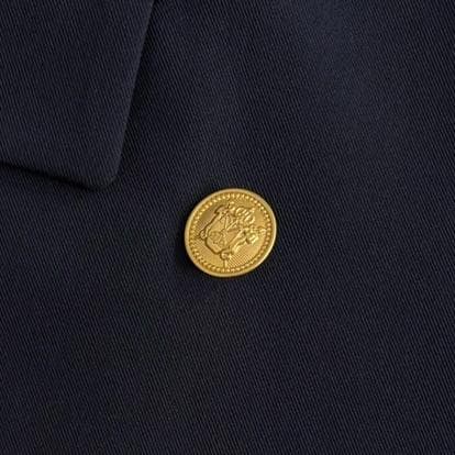 美品♪ジャーナルスタンダードレリューム 24AW 紺ブレ 金ボタン 36 tn2