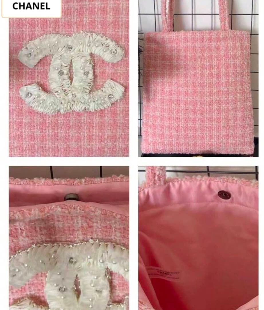 CHANEL メイクアップバッグ ピンクノベルティ海外VIP限定品