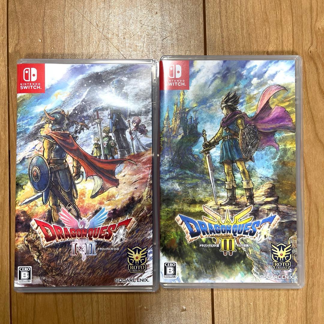 ドラゴンクエストswitch1&2.3セット✴︎