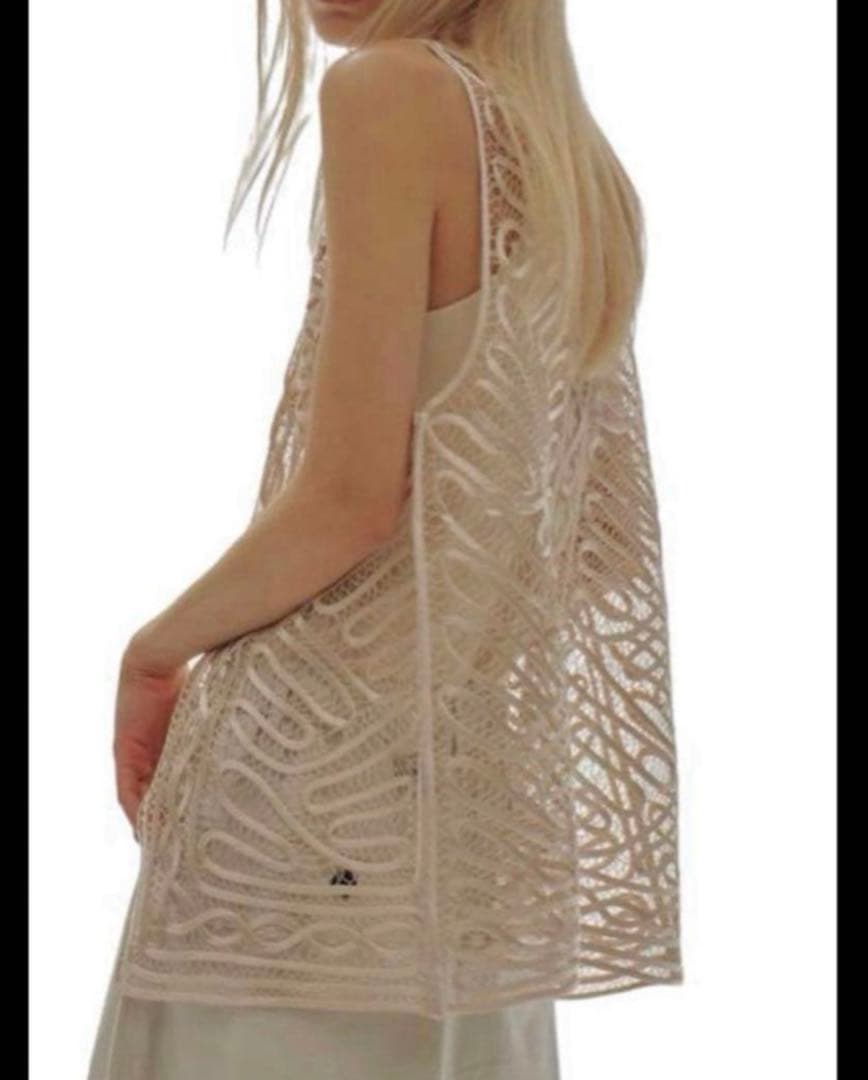 TODAYFUL トゥデイフル★ Embroidery Middle Vest