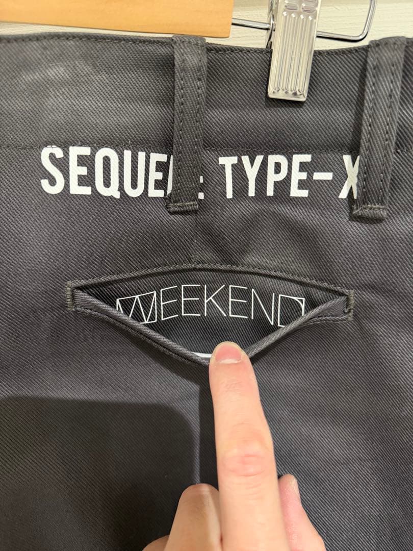 WEEKEND SEQUEL CHINO PANTS TYPE-XF グレー M