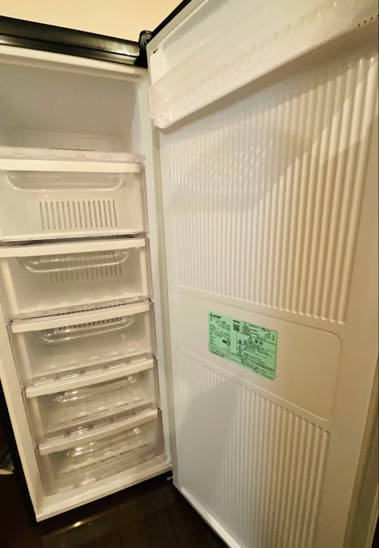 冷凍庫 三菱電機 Uシリーズ 144L 黒