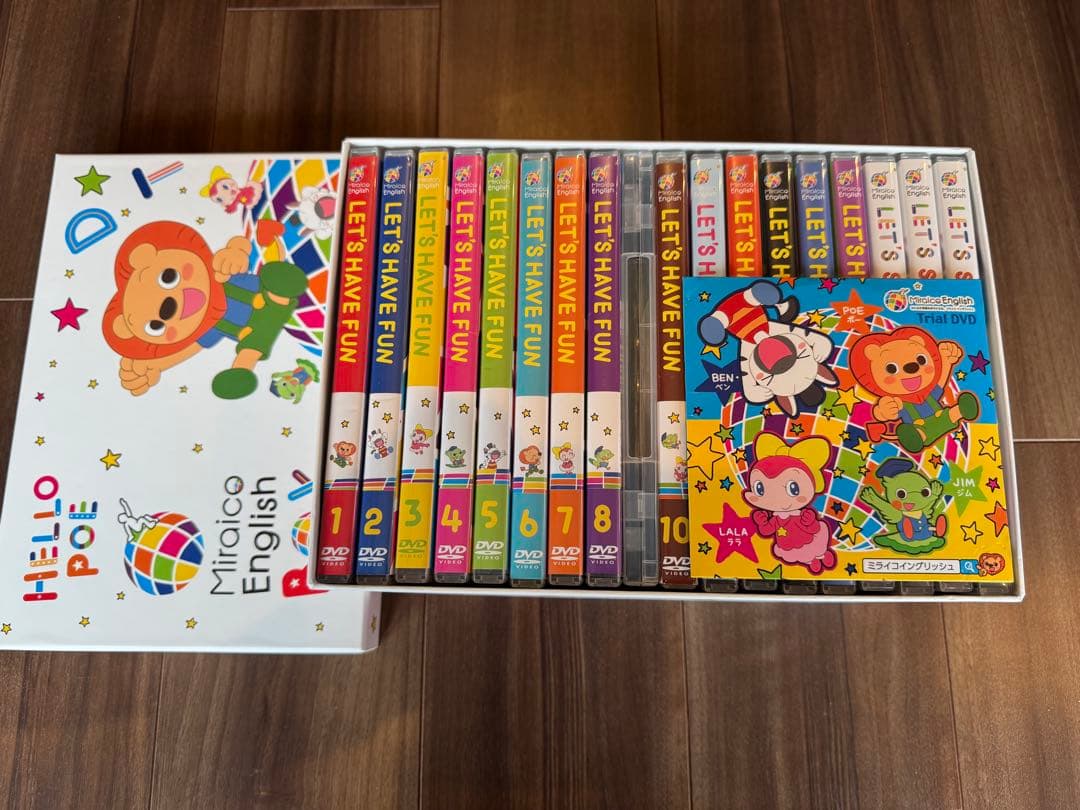 ミライグリッシュ Let's Have Fun DVD &CDセット