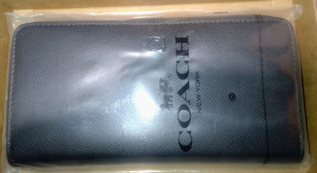 COACH CJ884 ブラック メンズ レディース 長財布