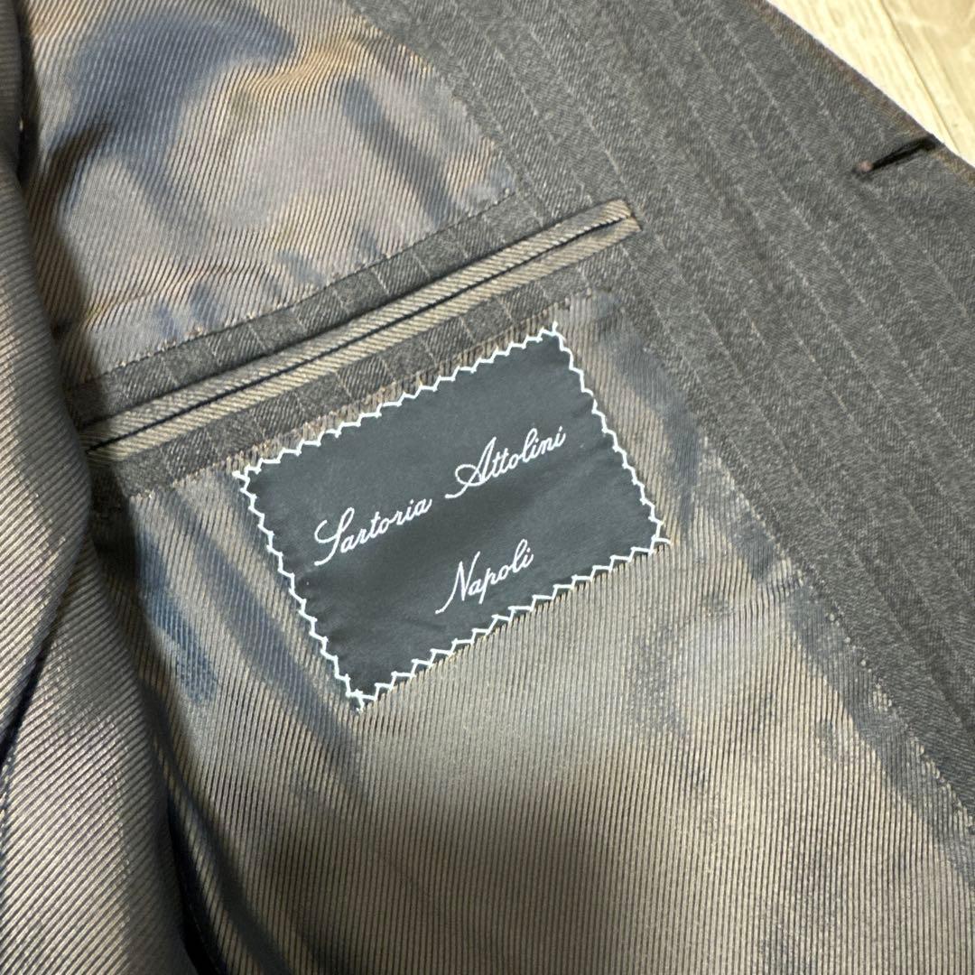 【美品】 Sartoria Attolini カシミア混　スーツ
