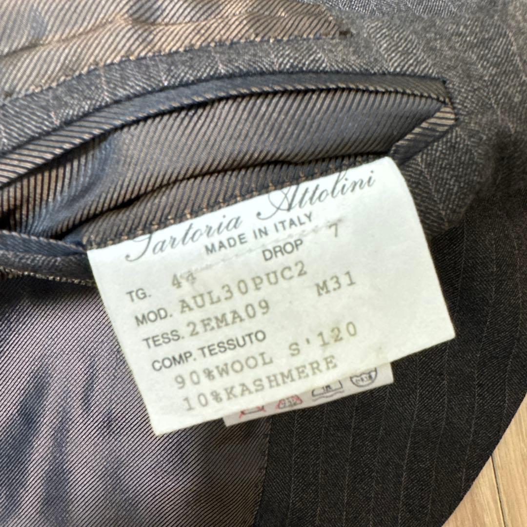 【美品】 Sartoria Attolini カシミア混　スーツ