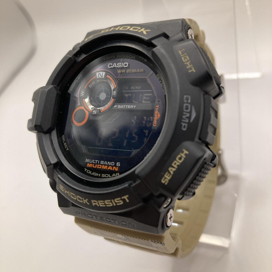 【美品】G-SHOCK GW-9300DC-1JF マッドマン カモフラ