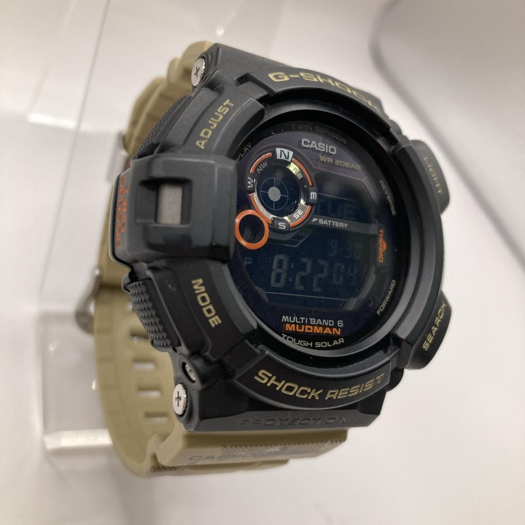 【美品】G-SHOCK GW-9300DC-1JF マッドマン カモフラ