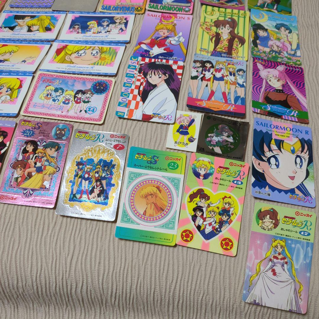 セーラームーン トレーディングカード・シールセット全43枚