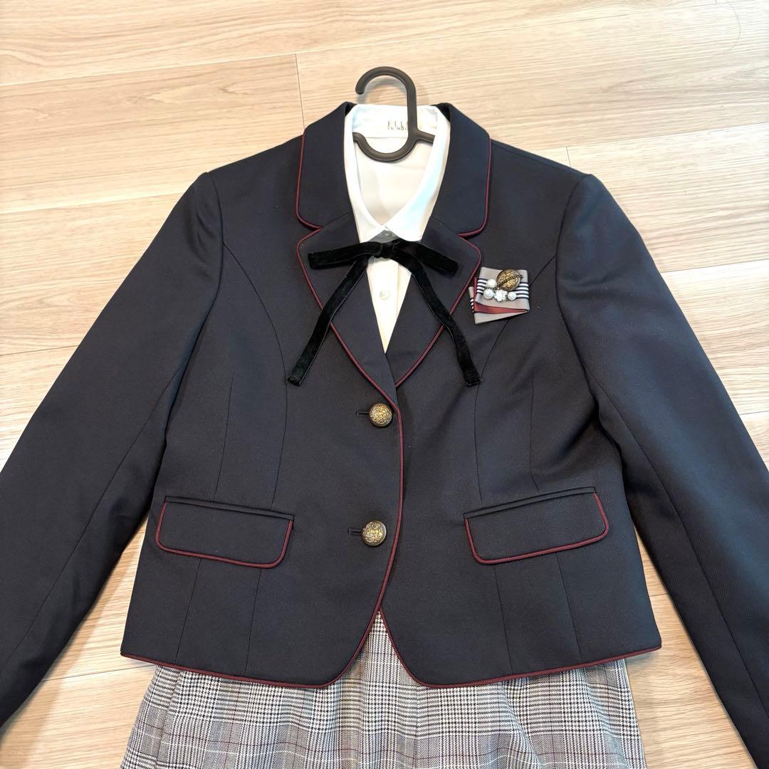 美品　ELLE パンツスーツセットアップ160㎝　卒服５点セット