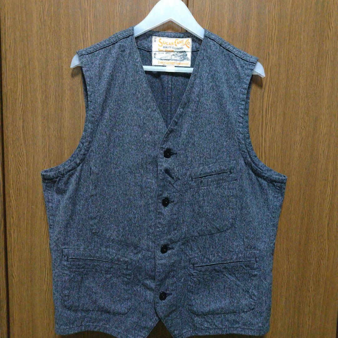 SUGAR CANE デニムベスト サイズ42