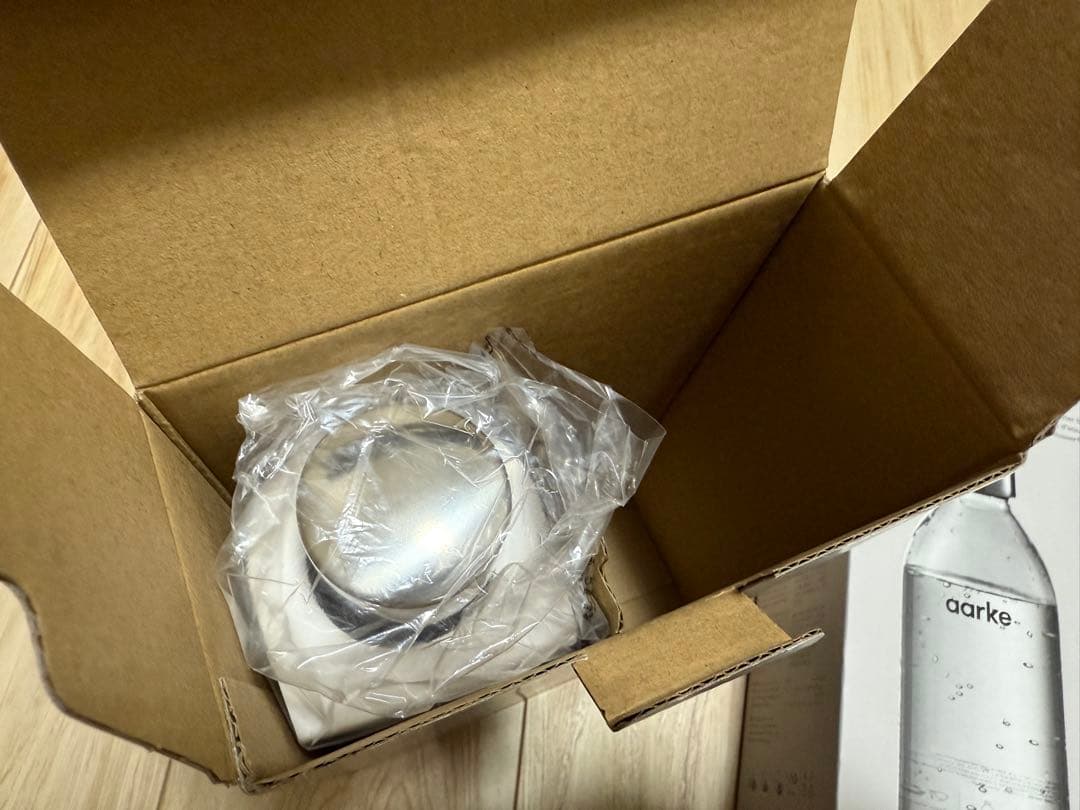 ⚪︎新品未開封⚪︎aarke Carbonator 3 炭酸水メーカー ボトル付き