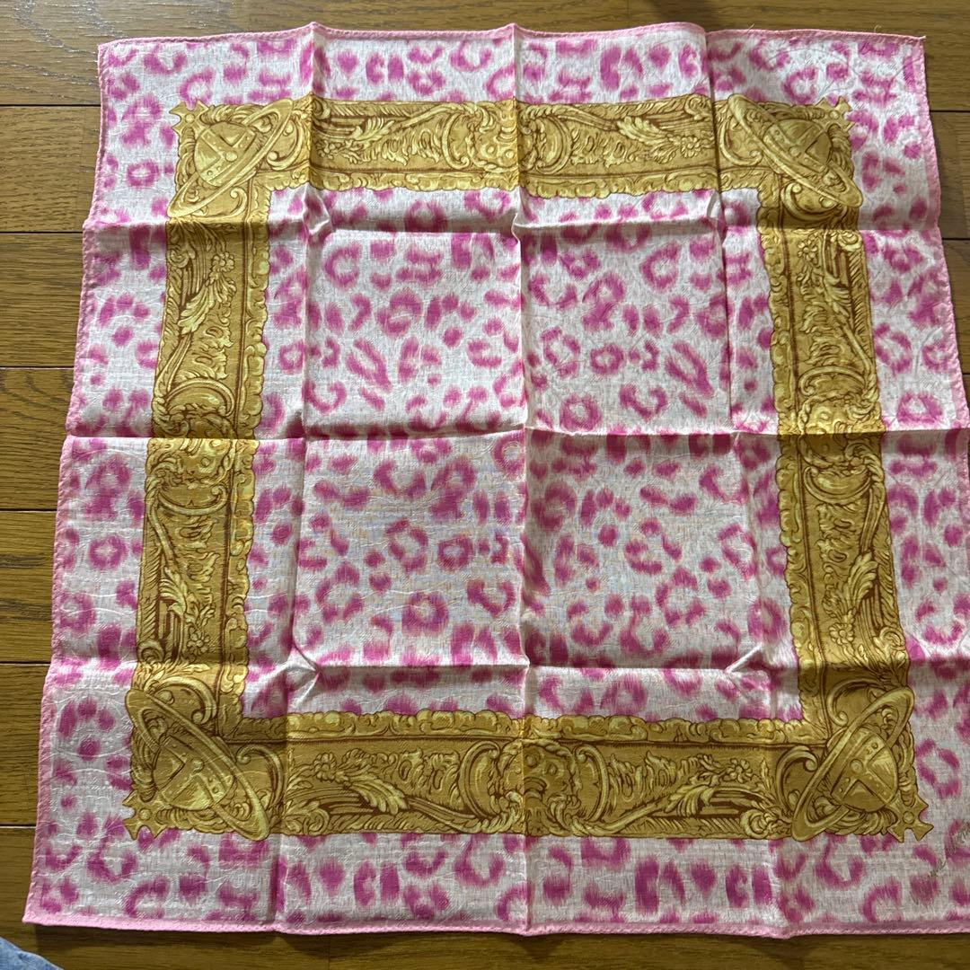 Vivienne Westwoodレオパード柄ハンカチ 3色セット