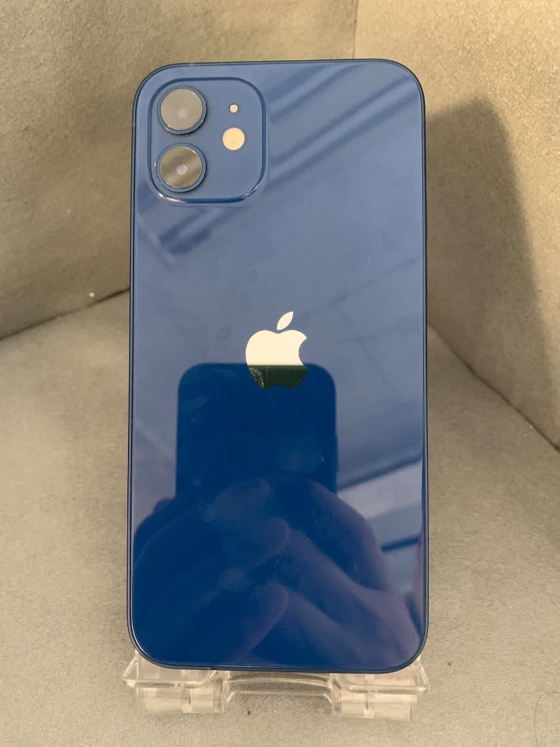 超美品　国内版　SIMフリー　iPhone12 128GB ブルー色