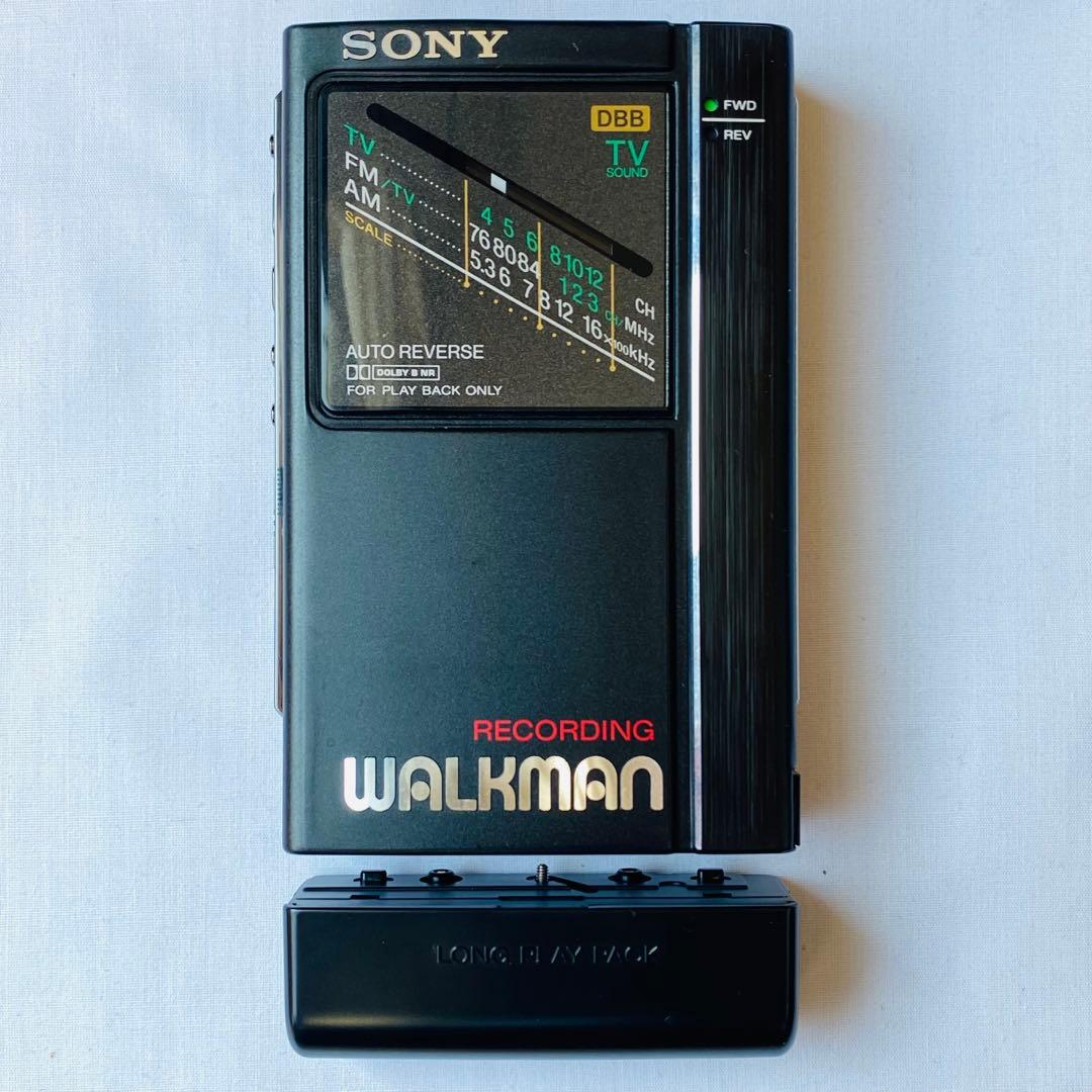 整備品 SONY WALKMAN FM/AM カセットプレーヤー WM-F404