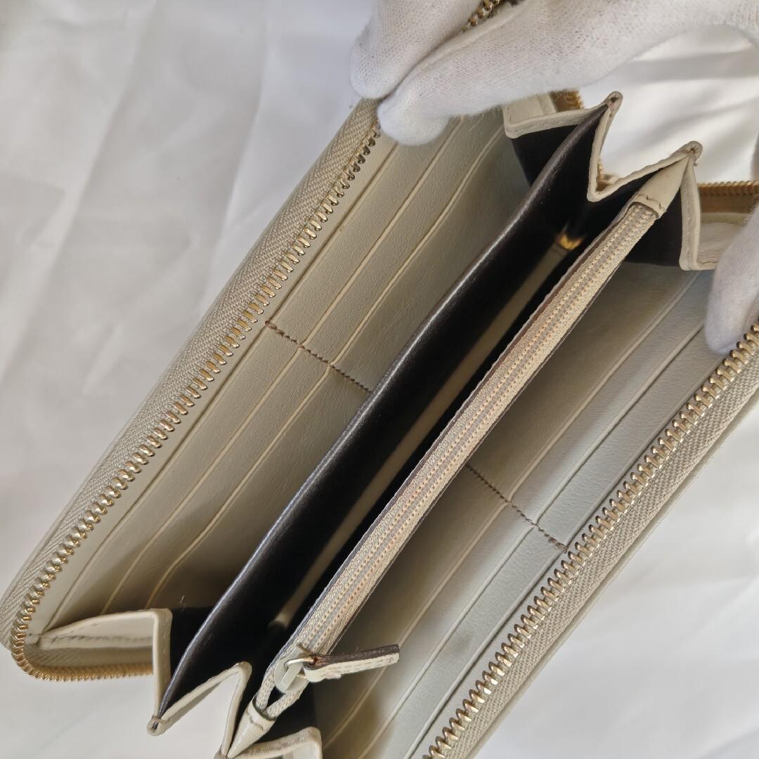 美品　GUCCI　インターロッキング　長財布　コンチネンタル　キャンバス