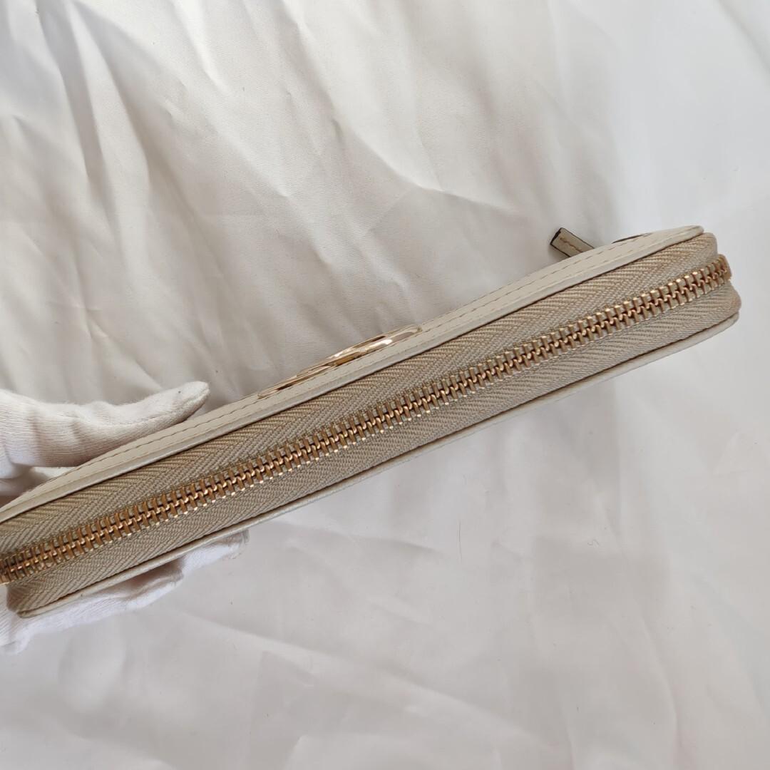 美品　GUCCI　インターロッキング　長財布　コンチネンタル　キャンバス